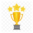 Trofeu Trofeu De Ouro Vencedor Icon