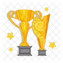 Trofeu Trofeu De Ouro Vencedor Icon