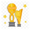 Trofeu Trofeu De Ouro Vencedor Icon