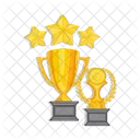 Trofeu Trofeu De Ouro Vencedor Icon