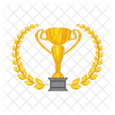 Trofeu Trofeu De Ouro Vencedor Icon