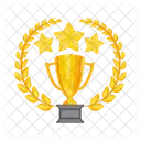 Trofeu Trofeu De Ouro Vencedor Icon