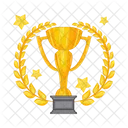 Trofeu Trofeu De Ouro Vencedor Icon