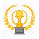 Trofeu Trofeu De Ouro Vencedor Icon