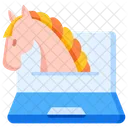 Trojan Trojan Horse Cyberspace Icône