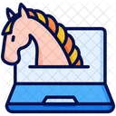 Trojan Trojan Horse Cyberspace Icon