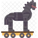Trojan Horse Wood Icon