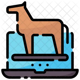 Trojan horse virus  Icon