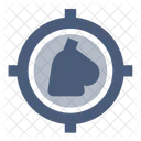 Trojan Target Malware Virus Icon