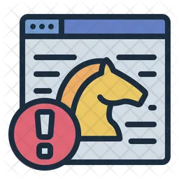 Trojan Website  Icon