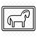 Trojanisches Pferd Symbol