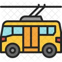 Trolebus Onibus Eletrico Icon