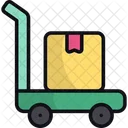 Trolley Cart Logistic Icon