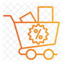 Trolley Shopping Discount Icon