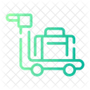 Trolley Baggage Airport Icon