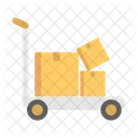 Trolley Trolley Truck Delivery Icon