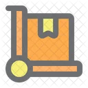 Trolley Cart Package Icon