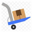 Trolley Package Delivery Icon