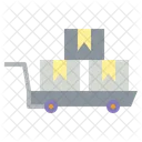Trolley Delivery Shipment Icon