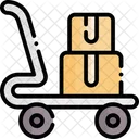 Trolley Cart Package Icon