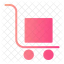 Trolley Carrying Commerce And Shopping Icon