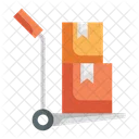 Trolley Logistics Delivery Icon