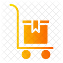 Trolley Box Cart Icon