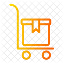 Trolley Box Cart Icon
