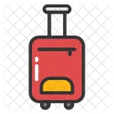 Trolley Bag Traveling Icon