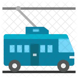 Trolley Bus  Icon