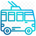 Trolley Bus Transportation Icon