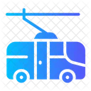 Trolley Bus Vehicle Passenger Icon