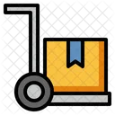 Trolley Cart Packaging Carry Icon