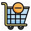 Trolley Delete Business Store Icon