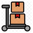 Trolley Delivery  Icon
