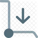 Trolley Down  Icon