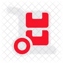 Trolley Delivery Cart Logistics Delivery Icon