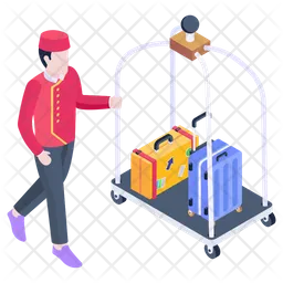 Trolley Luggage  Icon