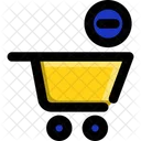 Trolley Minus Trolley Cart Icon