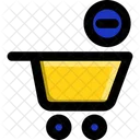 Trolley Minus Cart Shopping Icon