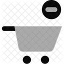Trolley Minus Trolley Cart Icon