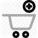 Trolley Plus Trolley Cart Icon