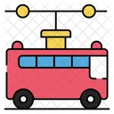 Trolleybus Reisebus Transport Icon