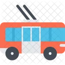 Trolleybus Delivery Shipping Icon