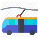 Trolleybus  Electric Bus  Icon