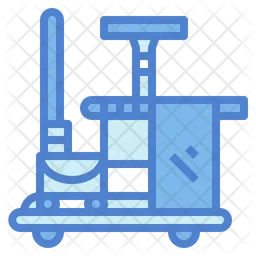 Trolly Cleaning  Icon