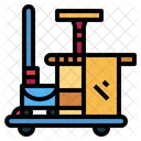 Trolly Cleaning  Icon