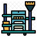 Trolly Cleaning  Icon