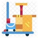 Trolly Cleaning  Icon