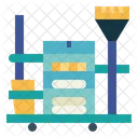 Trolly Cleaning  Icon